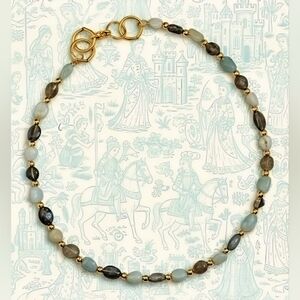 Amazonite & Labradorite Necklace Prescription For Truth & Intuition